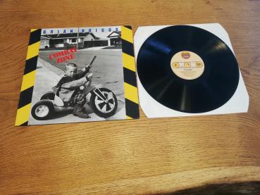 Brian Briggs Combat Zone 1982 Bearsville Records 204436 Deutsche Pressung NM/VG+